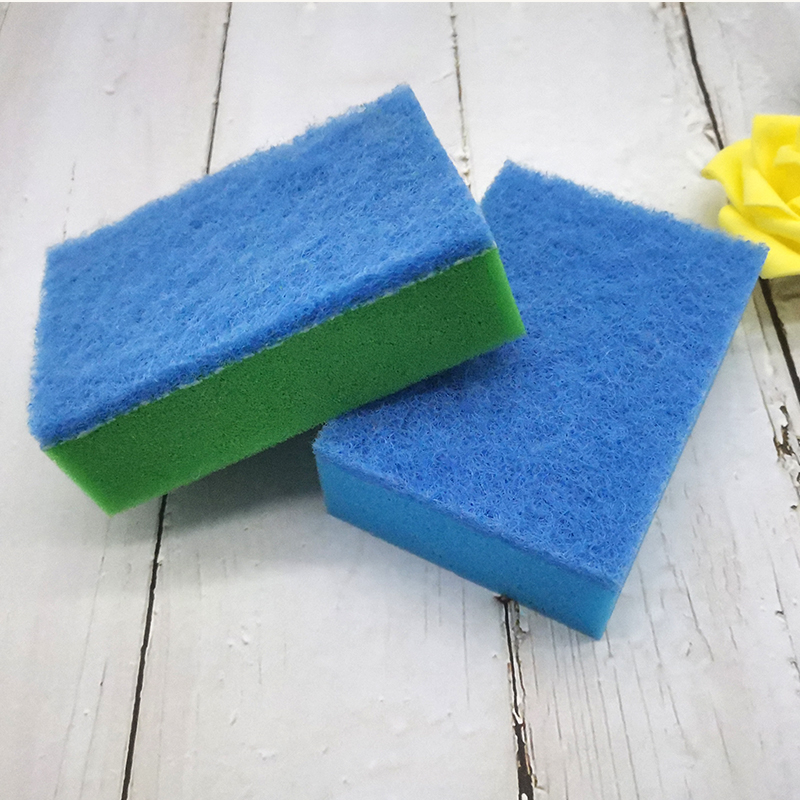 彩色海绵百洁布洗碗布厨房双面清洁刷锅刷碗神奇洗碗海绵块魔力擦