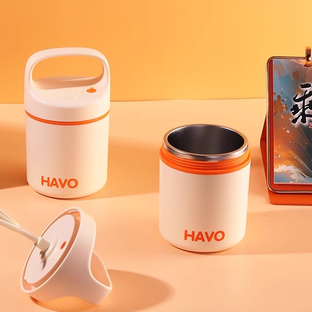 HAVO自动搅拌杯维维豆奶充电豆浆牛奶咖啡可携式手提多功能静音杯