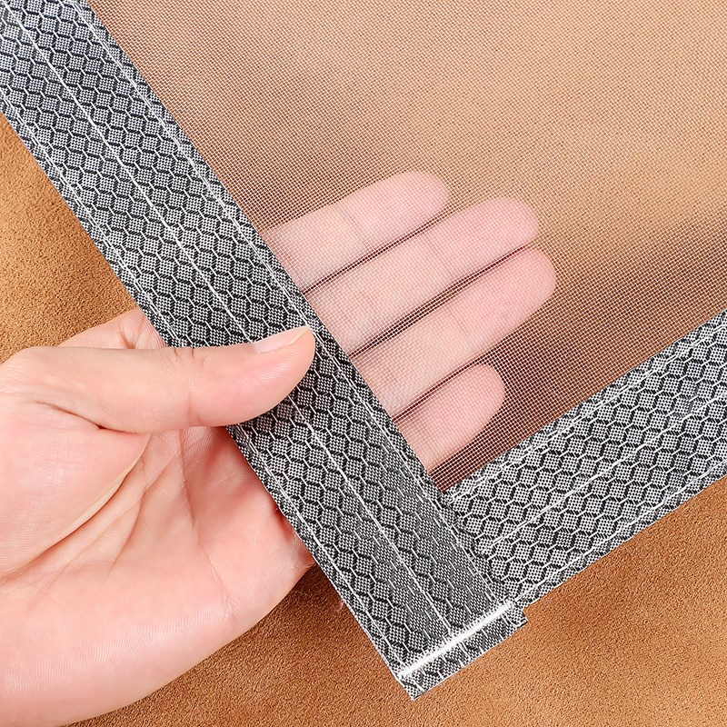 防蚊纱窗网隐形自装型定制家用自粘式窗户简易沙窗帘免打孔纱门帘