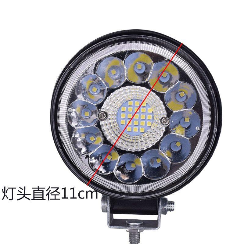超亮led电动车灯前大灯射灯12V48V60V72V改装摩托车三轮车灯