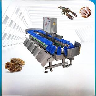 全自动重量分选机红薯土豆分级机猕猴桃水果海鲜称重选果机分拣机