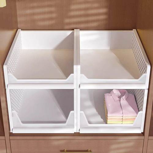 衣柜分层隔板收纳神器抽屉式衣物整理置物架卧室宿舍衣橱收纳箱子