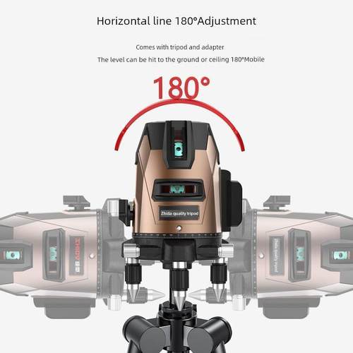 红外水准仪绿光进口3线5线激光高精度自动调平水准仪强光点线机