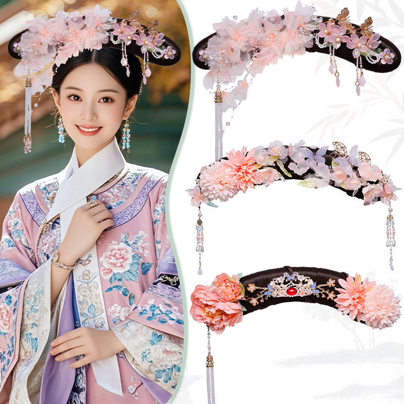 古装宫廷贵妃发包造型图片