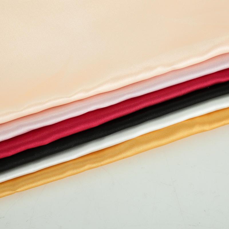 缎面弹力色丁布 仿真丝加密布料光泽感家居服睡衣时装女装面爆款