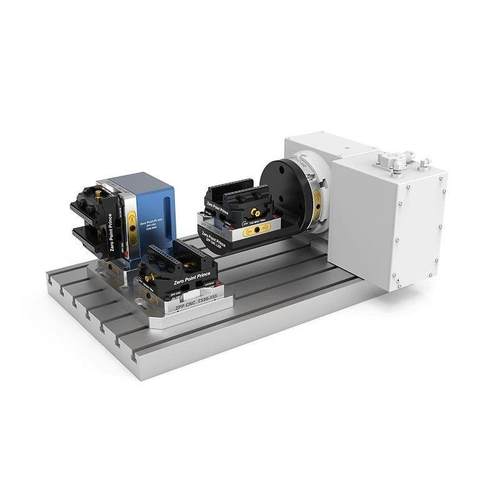 零点王子四轴自心虎钳零点快换夹具数控自动化加工零点定位夹具
