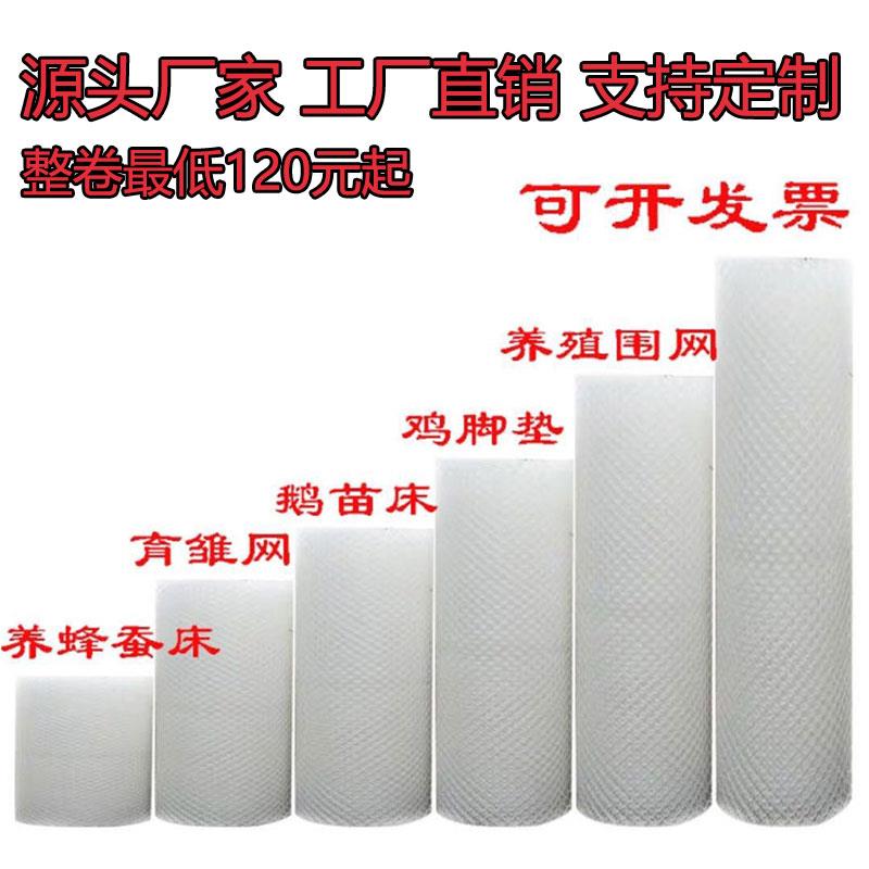 塑料平网养殖网漏粪网床鸡鸭鹅围栏网脚垫网格片蜂网防护网育雏网