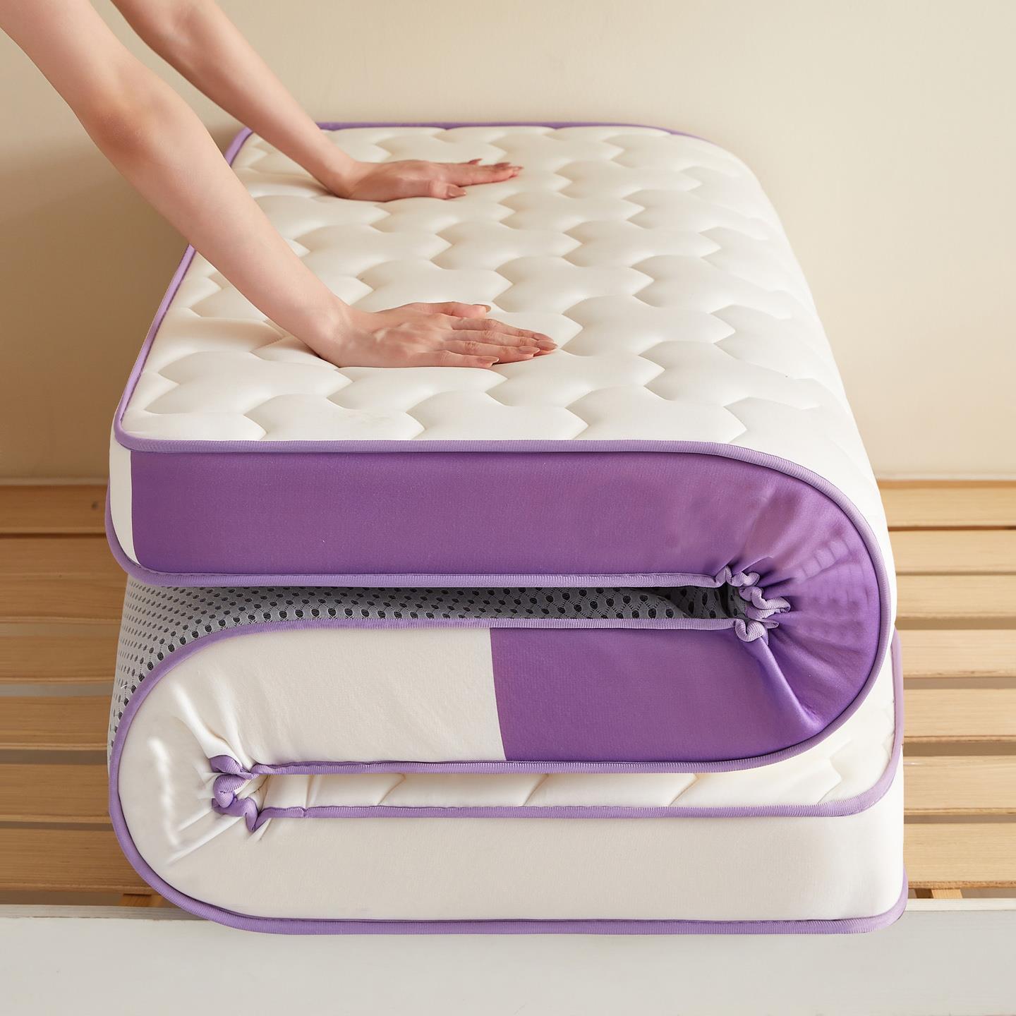 日本乳胶床垫软垫家用宿舍学生宿舍单人记忆棉海绵垫褥子地铺睡垫