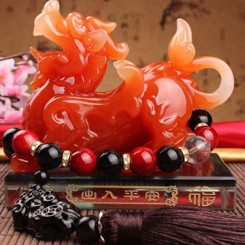 招财貔貅汽车摆件保平安车载创意香水座式车内高档男车上用装饰品