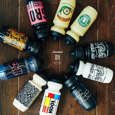Jesestwist自行车水壶 PORTRA系列 650ml 骑行运动水杯 挤压式