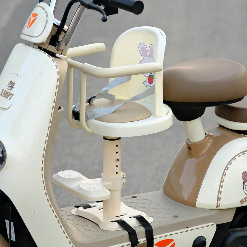 电动车儿童座椅前置电动车小孩坐凳滑板车宝宝婴儿安全坐椅通用