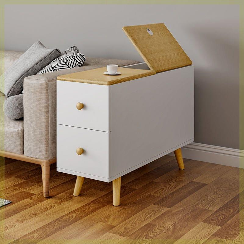 北欧边几沙发边柜轻奢卧室茶水柜超窄客厅简约柜茶几边角几可移动