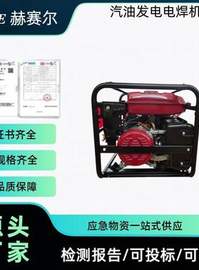 SHW190HB汽油发电电焊机220V单向输出焊接机多领域发动电焊一体机