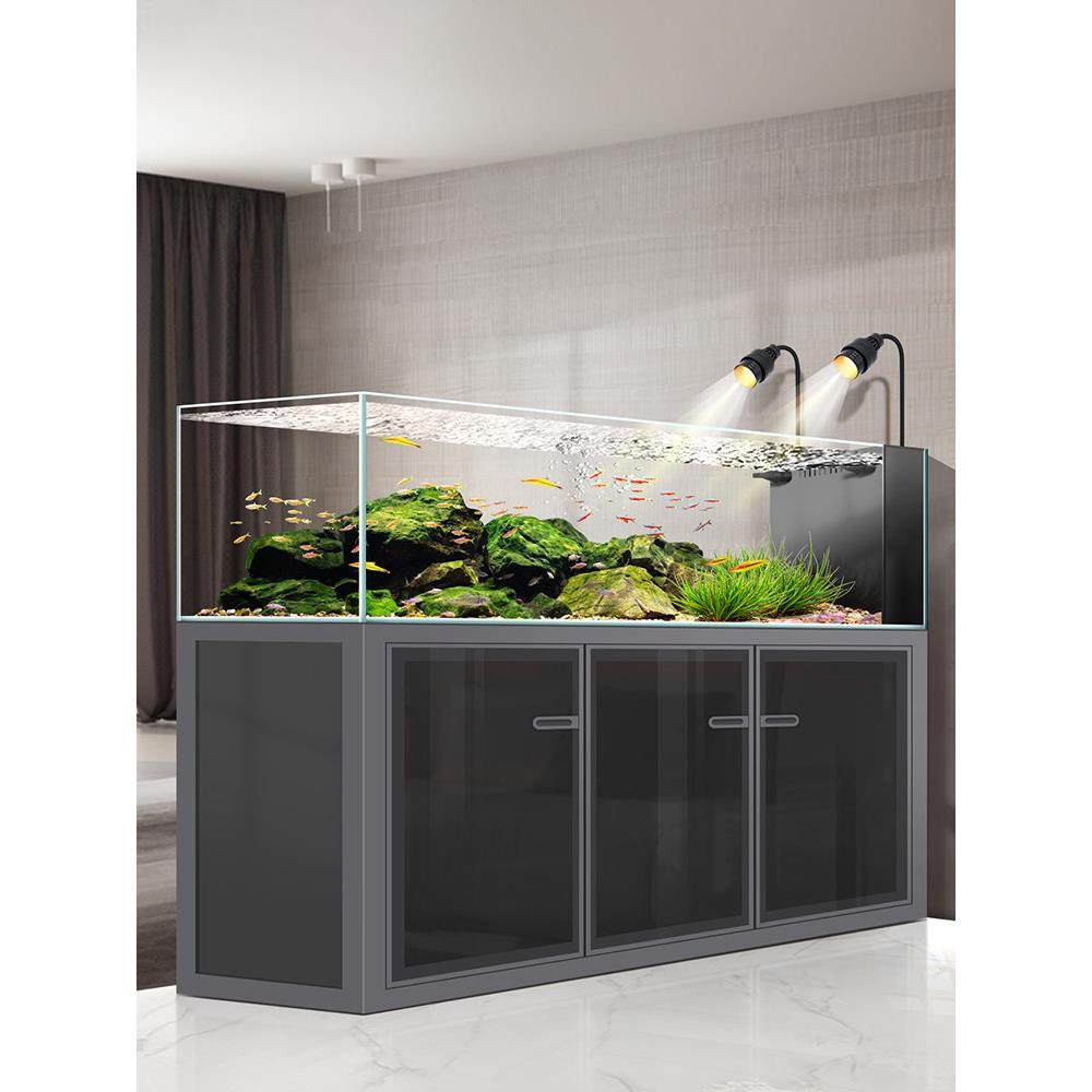 工业风格流水箱鱼缸水族底部过滤器客厅超白玻璃兰寿背包侧面溢流,宠物/宠物食品及用品,桌面缸,淘宝优惠券,粉丝福利购,淘宝优惠卷