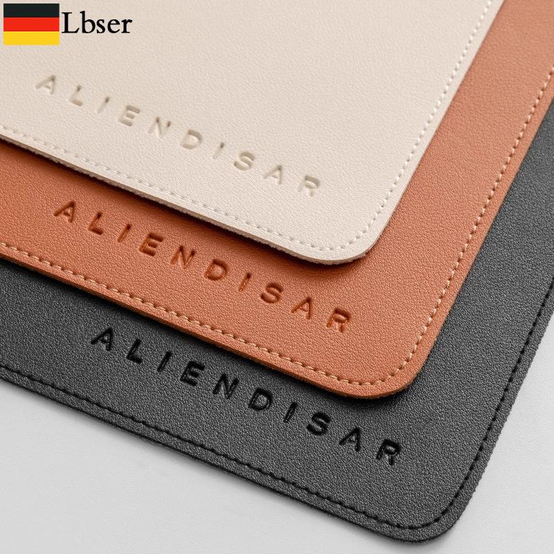 德国办公桌鼠标垫特大号笔记本电脑键盘皮革写字台垫大尺寸高端