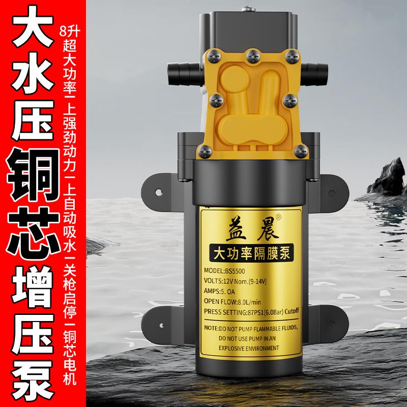 喷雾器专用水泵12v喷雾器电动喷新型农用电动喷雾器专用电机