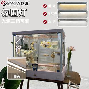 达洋原装兔笼鸟笼气氛灯R81proB6045SS鸟笼灯B5001可变色磁吸灯具