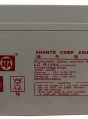 ATA绿色通道蓄电池LC-R127.2 12V4.5AH12/17A24A38 应急消防主机