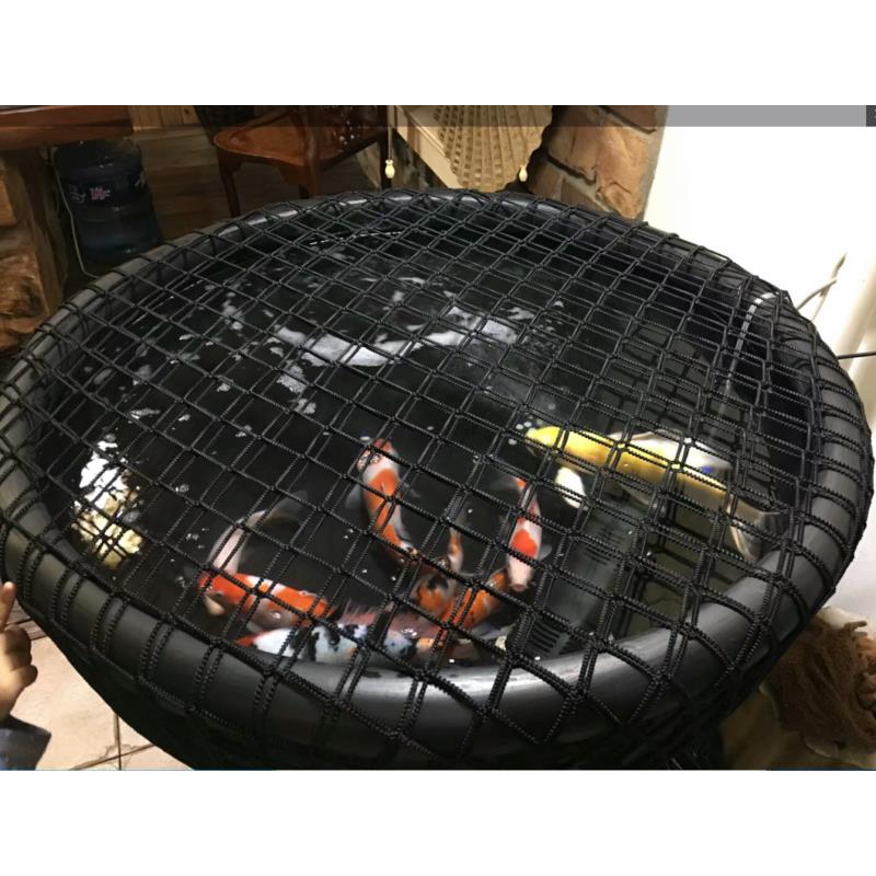 鱼缸防跳网 乌龟防逃网 金鱼缸防跳网罩尼龙防逃网订做鱼缸网罩80