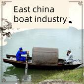 木船彷古乌篷船渔船景观实木水上餐饮装 饰乌蓬户外道具小木船