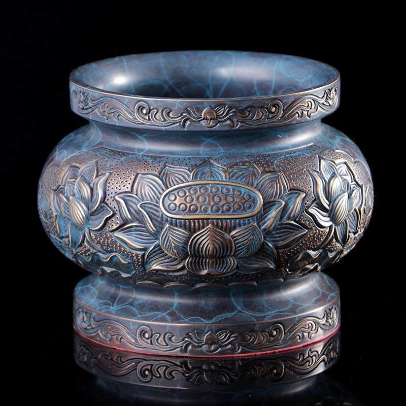 圆通佛具用品大全家用佛前五供香炉供佛灯供水杯佛堂铜供具套装,家居饰品,装饰摆件,淘宝优惠券,粉丝福利购,淘宝优惠卷