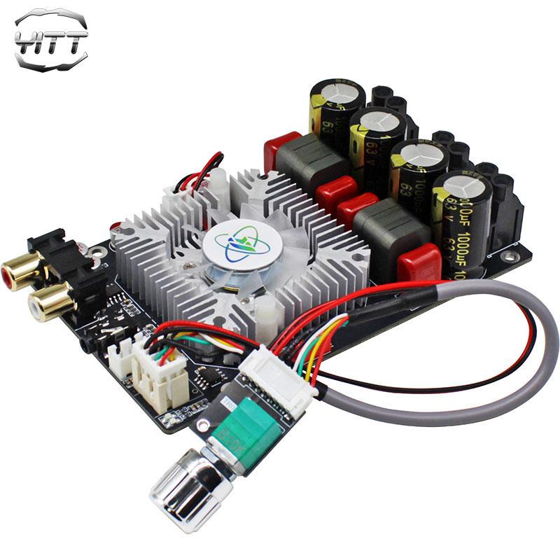 TPA3251音响大功率数字功放板DC12-36V可双路2*220W桥接单路350W