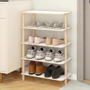 简易鞋架家用门口鞋子收纳室内多层鞋架子楼道放鞋鞋柜木质置物架