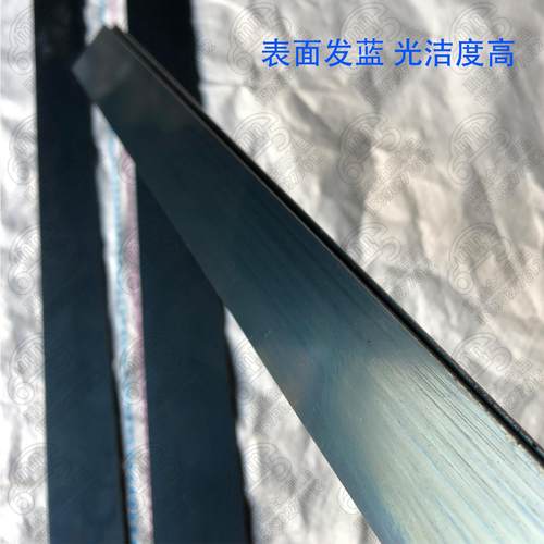 65mn弹簧钢带钢板淬火弹簧片高弹性钢片刀片厚刮刀2.5mm硬性刚条