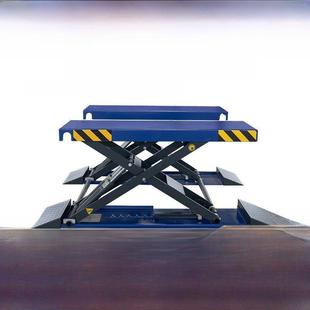 自动维修 维修剪式 汽车小型剪切提升机四缸21.4米免安装 超薄移动式