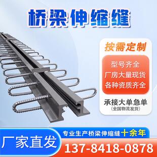 桥梁伸缩缝C40F60D80160型国标伸缩缝梳齿板缝安装更换伸缩缝胶条