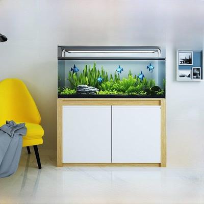 新斯堪地那维亚的鱼缸底座柜实木鱼缸架原木水族馆阿达海缸草缸实