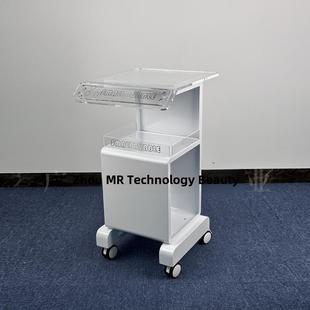 高端仪器推车亚克力美容车皮肤管理机器推车美容院专用小气泡底座