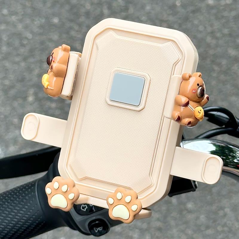 电动车手机架2025新款防震防抖三轮摩托 托自行车外送骑手支架