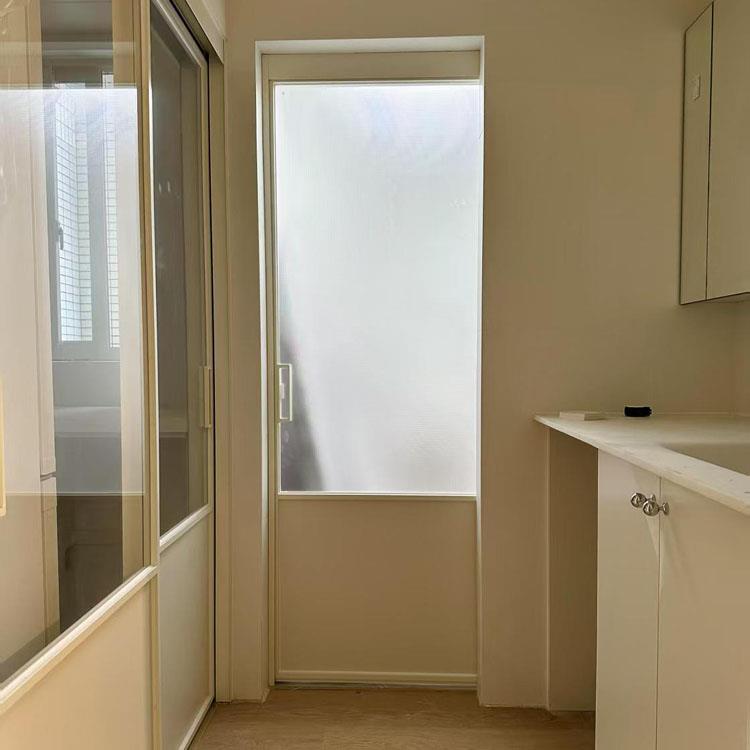 定制法式复古老钢窗卫生间单扇窄边推拉门单轨移门吊轨厨房隔断