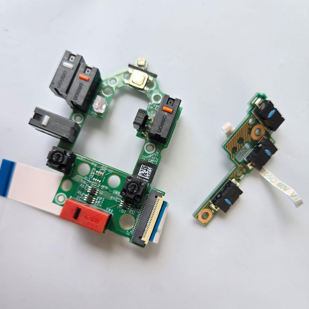 全新原装罗技g502x 无线有线滑鼠plus微动板按键小板侧键配件维修