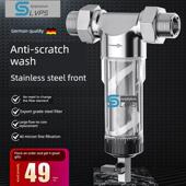 304不锈钢预过滤器大流量工业配套过滤器家用通用过滤器厂