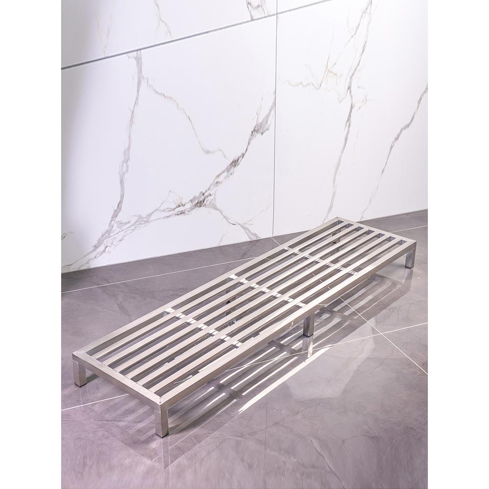 不锈钢阳台户外庭院花架子底座单层置物架落地式花盆托架支架