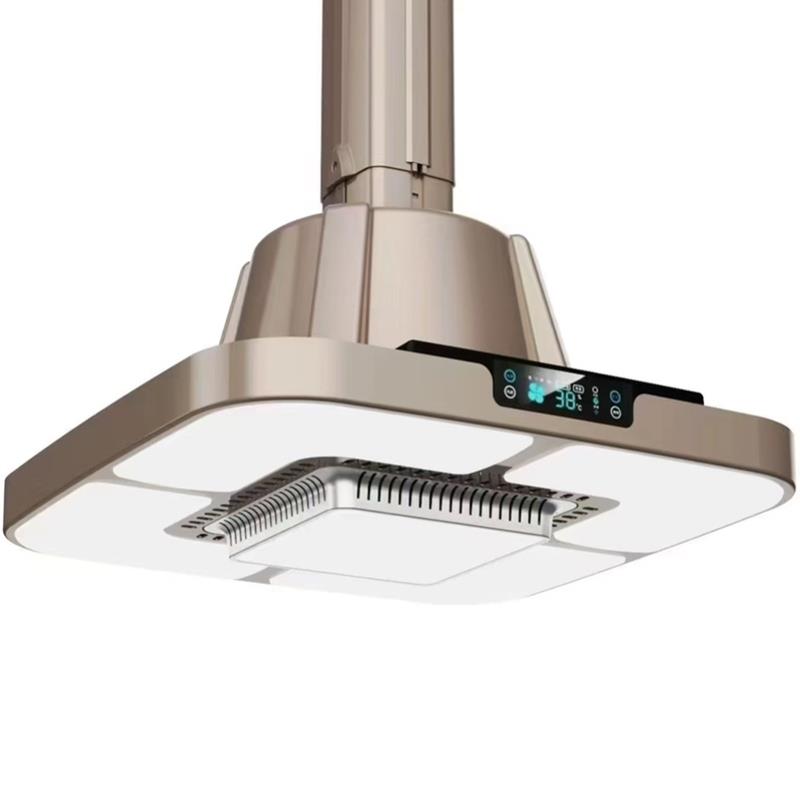 麻将机净化器抽烟机直外排抽烟机内循环升降吊灯棋牌室专用吸烟灯