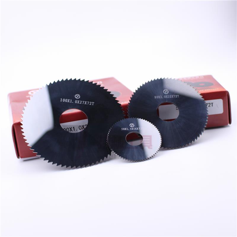 整体硬质合金钨钢圆锯片 切口/锯片铣刀 圆盘外径80/100mm*0.5-5