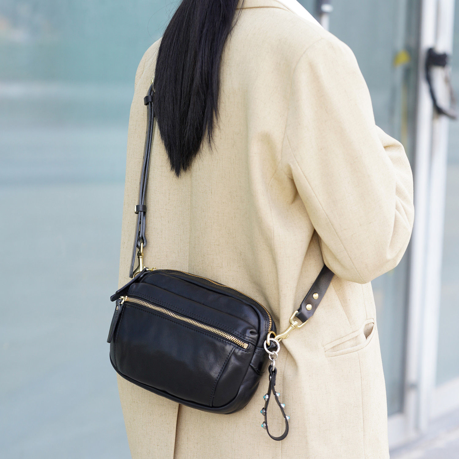 WANYEAH头层牛皮小方包真皮女包单肩斜挎包休闲通勤包轻便小背包,箱包皮具/热销女包/男包,小方包,淘宝优惠券,粉丝福利购,淘宝优惠卷