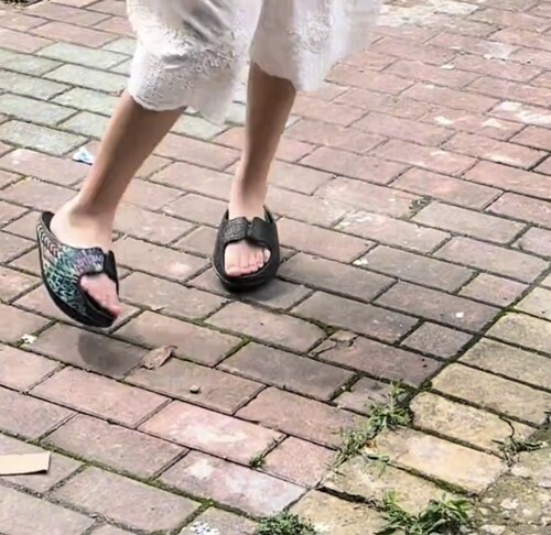 摇摇鞋新款EVA拉筋运动摇摇鞋女半掌拖鞋拉伸鞋家用摇摇鞋瑜伽鞋