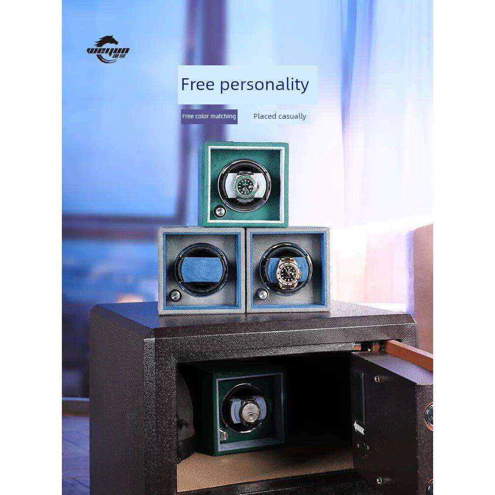 手表上发条自动储存箱炼表上发条摆动表上发条手表机械表特纳表