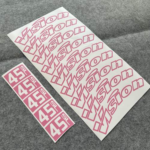 适用于Vision Metron 45Sl轮组贴纸颜色变化道路自行车轮毂碳轮毂