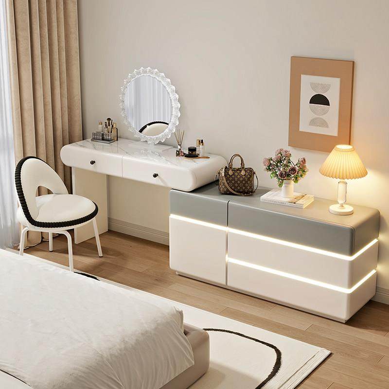 新款梳妆台主卧室斗柜一体现代简约实木化妆桌床头柜小户型化妆台,住宅家具,梳妆台/桌,淘宝优惠券,粉丝福利购,淘宝优惠卷