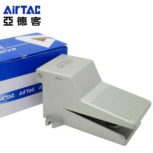 4F21008LF带锁 亚德客气动脚踏阀人控阀气阀脚踩开关气缸换向阀3F