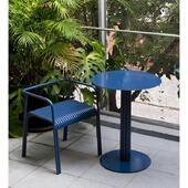 户外庭院休闲桌椅组合防水防晒铝合金长桌室外阳台露天咖啡厅茶桌