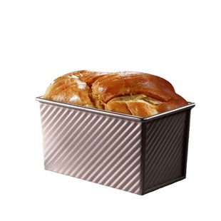 450克吐司模具带盖 烤箱家用 长方形土司B盒子烤箱盘面包蛋糕模