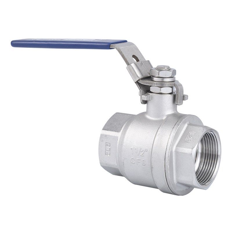 E型304不锈钢球阀二片式 2pc内螺纹丝O扣自来水管开关阀门4分