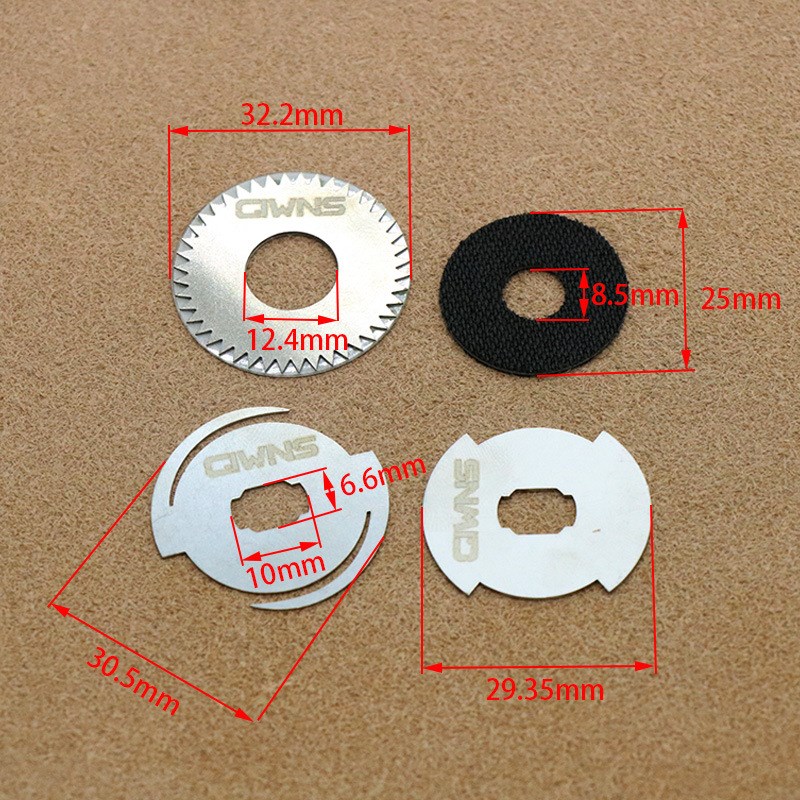 用于蒙塔尼Metanium水滴轮卸力报警J出线响声鼓轮渔轮改装配件