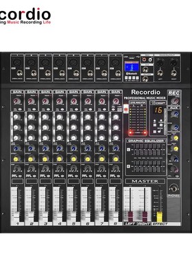 GAX-PMeX6 工厂6/8/12/16通道带16DSP双7段均衡功放调音台